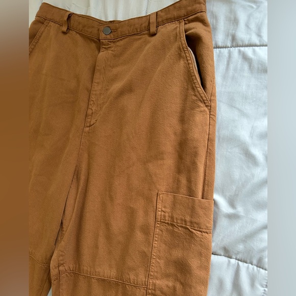 AG Adriano Goldschmied Renn Utility High Rise Barrel Pants, Womens Size 32R - Picture 3 of 7